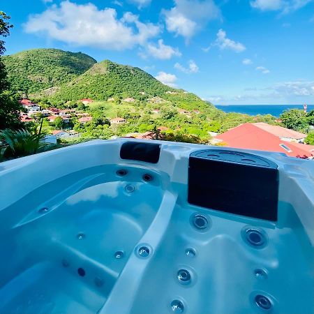 Ti Karet - Charmant Logement Avec Jacuzzi Et Vue Mer Terre-De-Haut Bagian luar foto